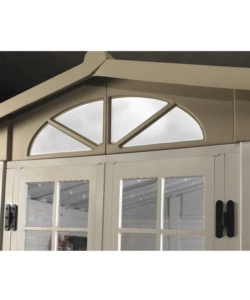 CASETTA DA GIARDINO IN PVC GAROFALO "TUSCANY EVO 280" L.309 X P.261 X H.225 CM